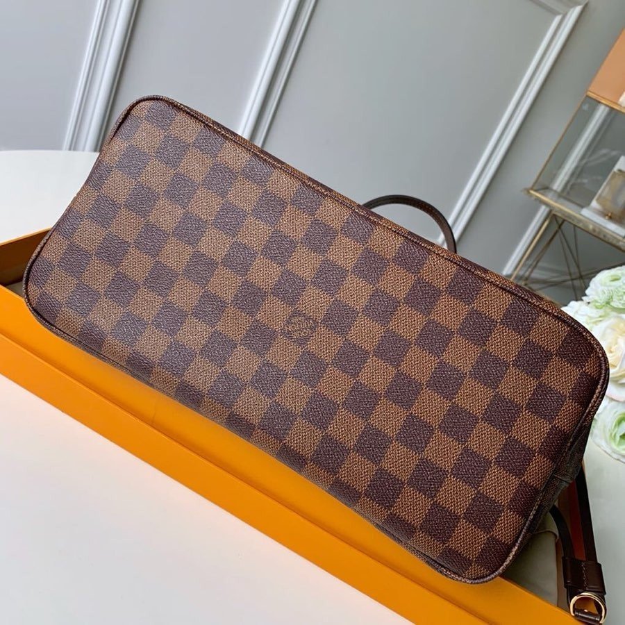 LV Neverfull MM M41603 Rose Ballerine Pink - 32x 28 x 14 cm