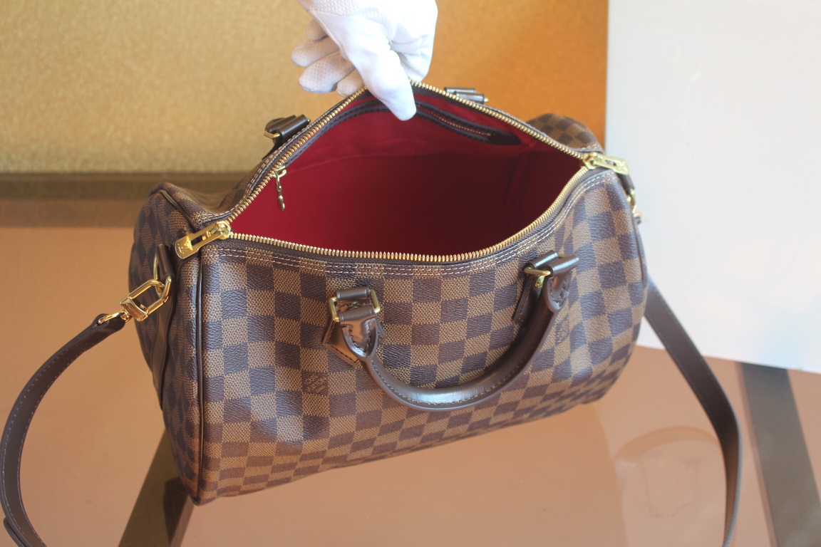 LV Speedy Bandouliere 30 N41367- 30 x 21 x 17 cm