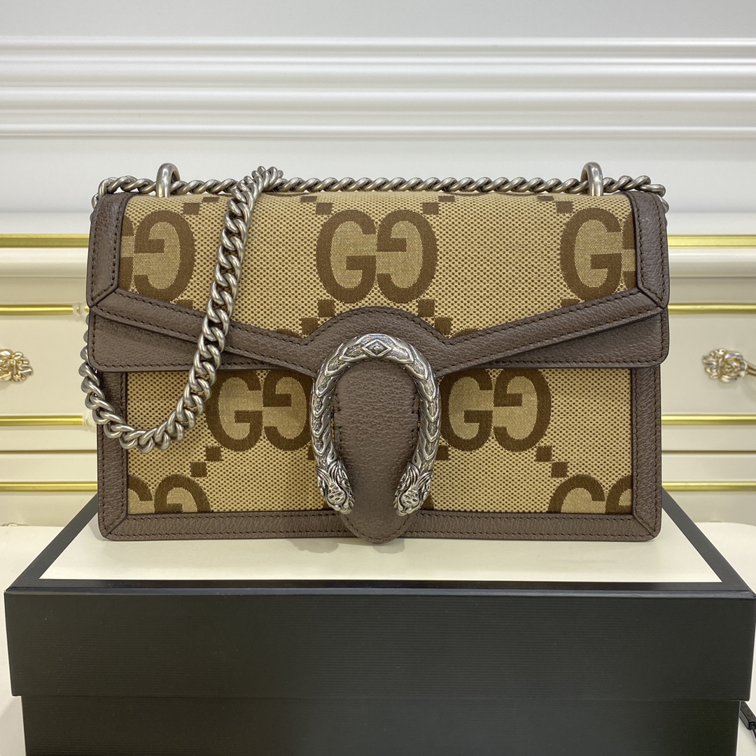 Gvc*1 small dionysus shoulder bag with large gg 400249 - 28x17x9cm