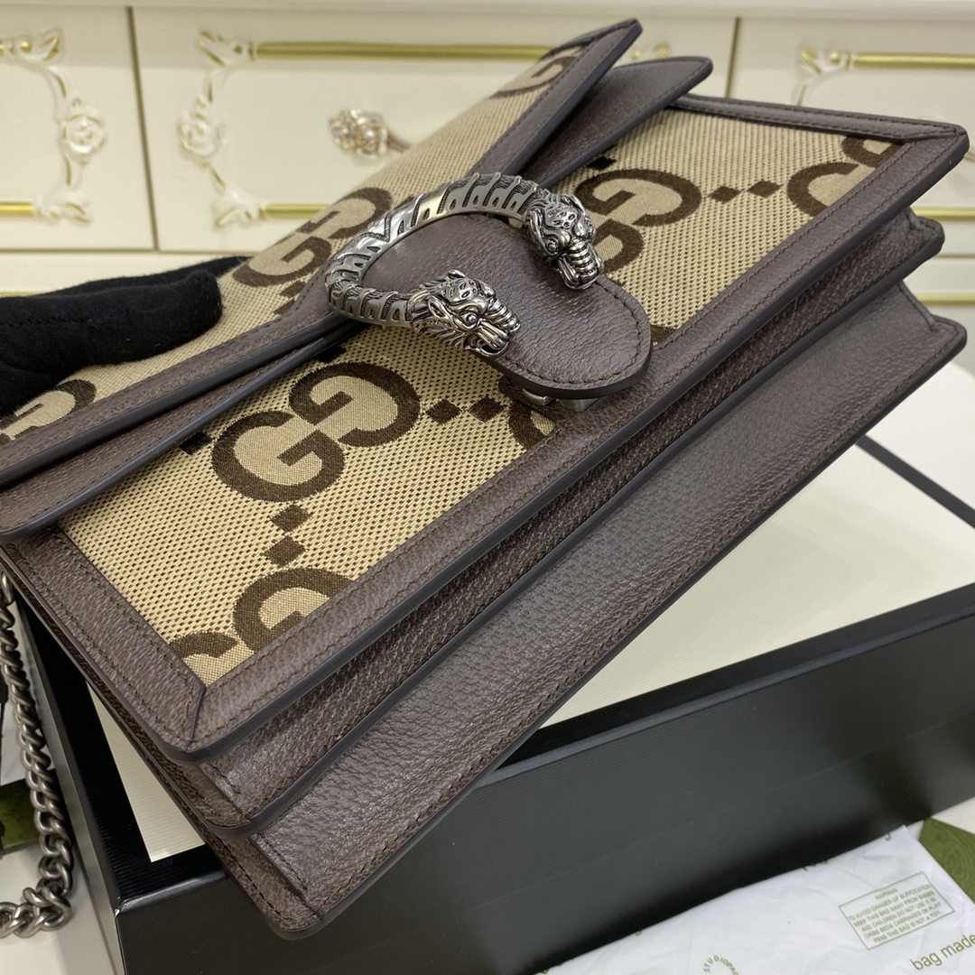 Gvc*1 small dionysus shoulder bag with large gg 400249 - 28x17x9cm