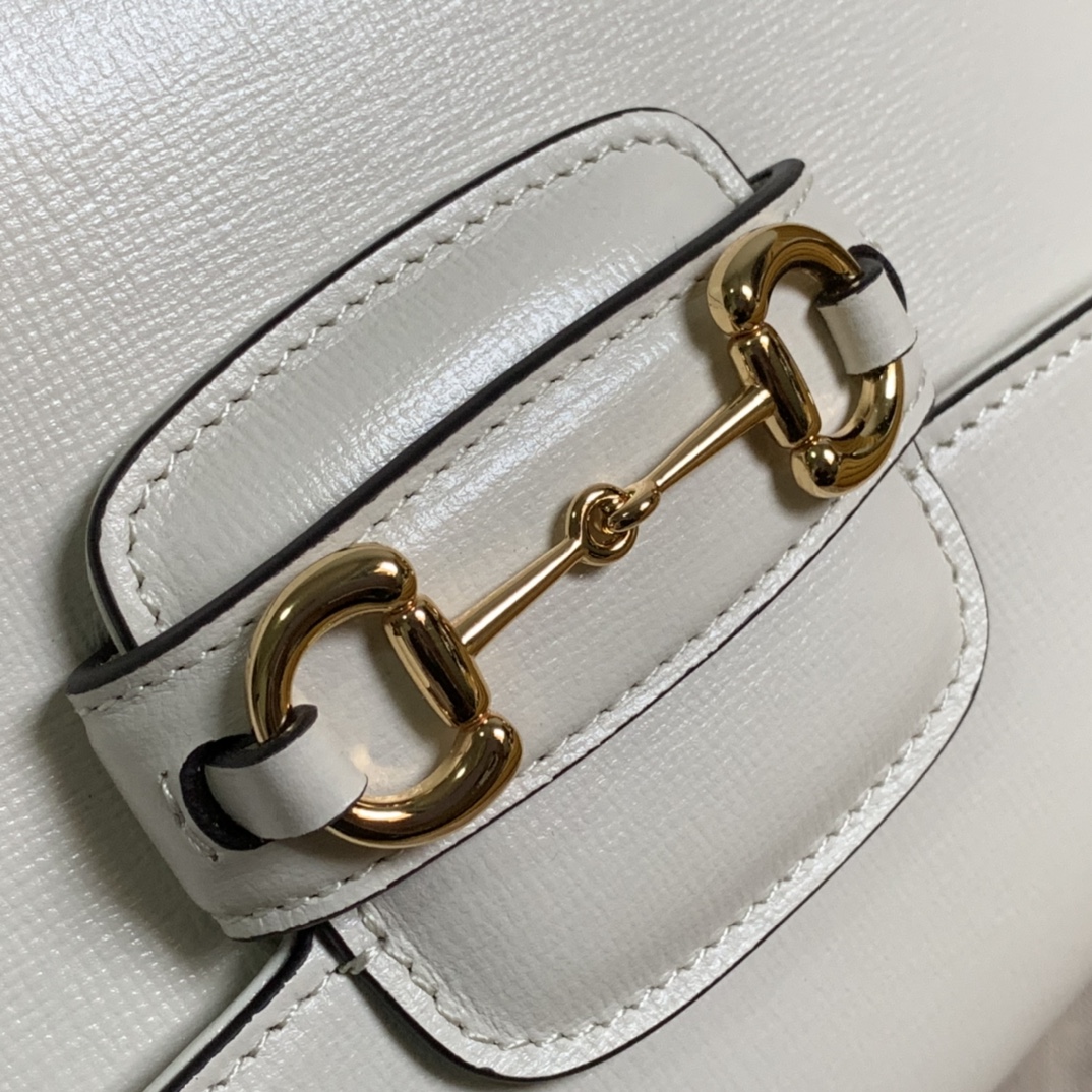 Gvc*1 horsebit 1955 mini bag white ‎658574 - 20.5x14.5x5cm