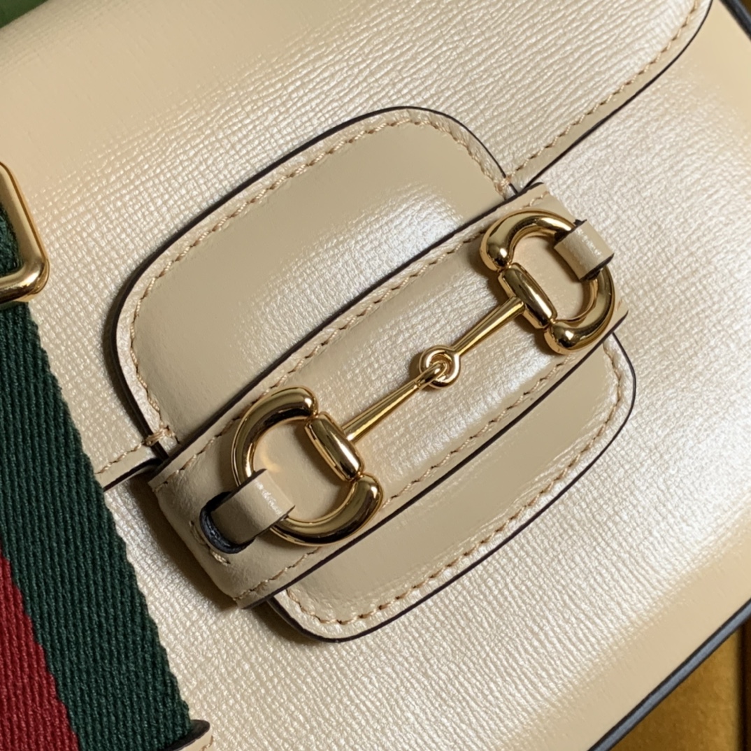 Gvc*1 horsebit 1955 mini bag nude ‎658574 - 20.5x14.5x5cm