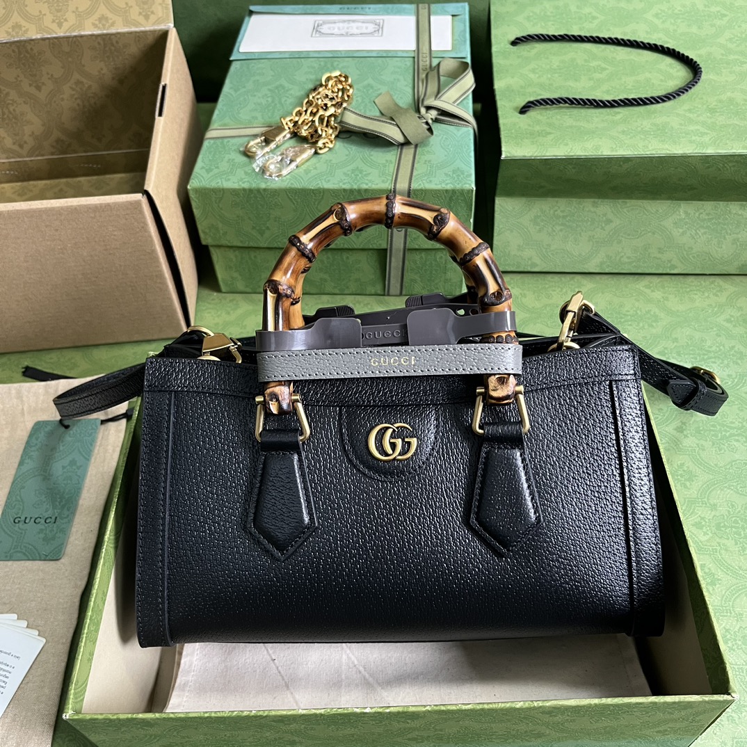 Gvc*1 diana small shoulder bag black ‎735153 - 27 x 15.5 x 11cm