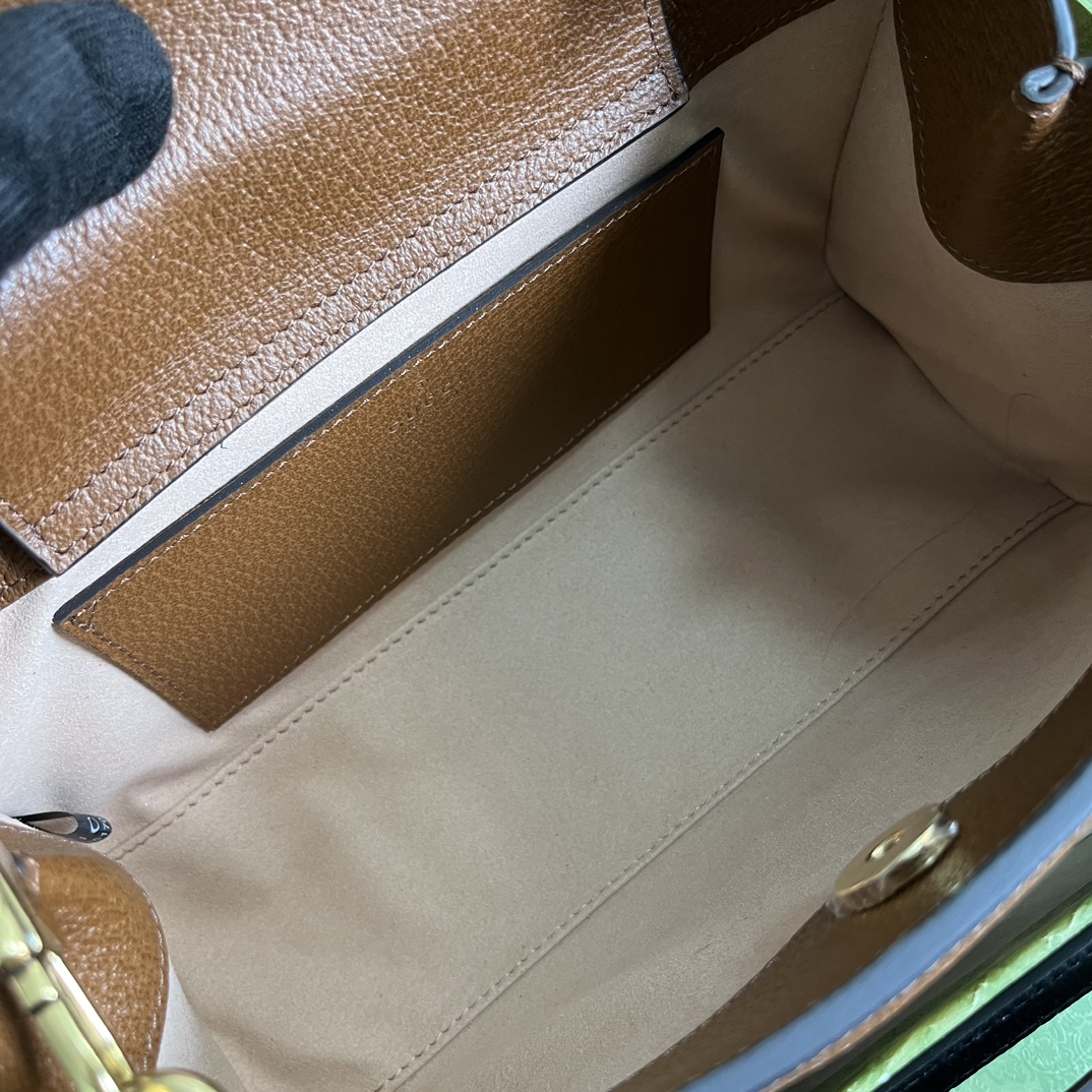 Gvc*1 diana small shoulder bag brown ‎735153 - 27 x 15.5 x 11cm