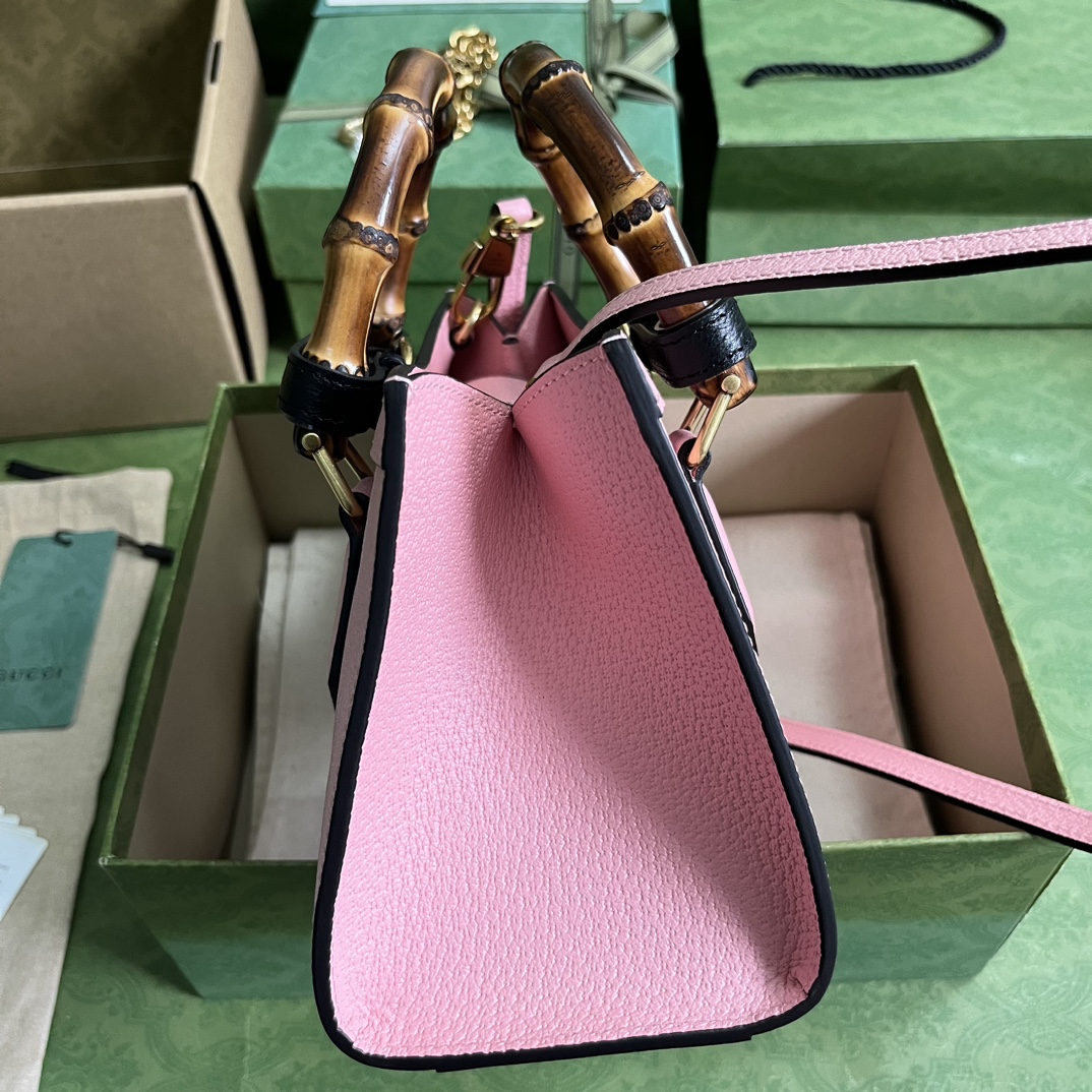 Gvc*1 diana small shoulder bag pink ‎735153 - 27 x 15.5 x 11cm