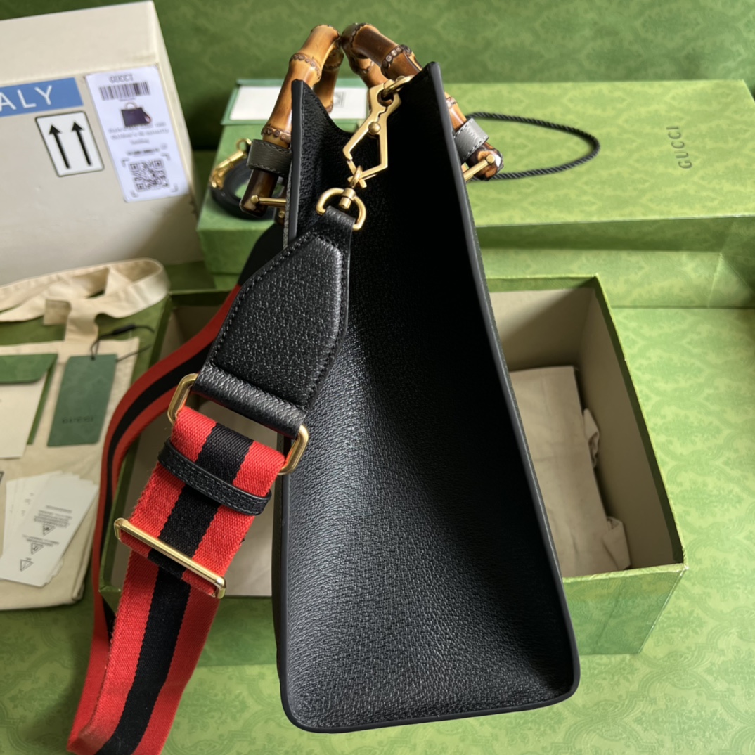Gvc*1 diana medium tote bag  black 678842   - 35 x 30 x 14cm