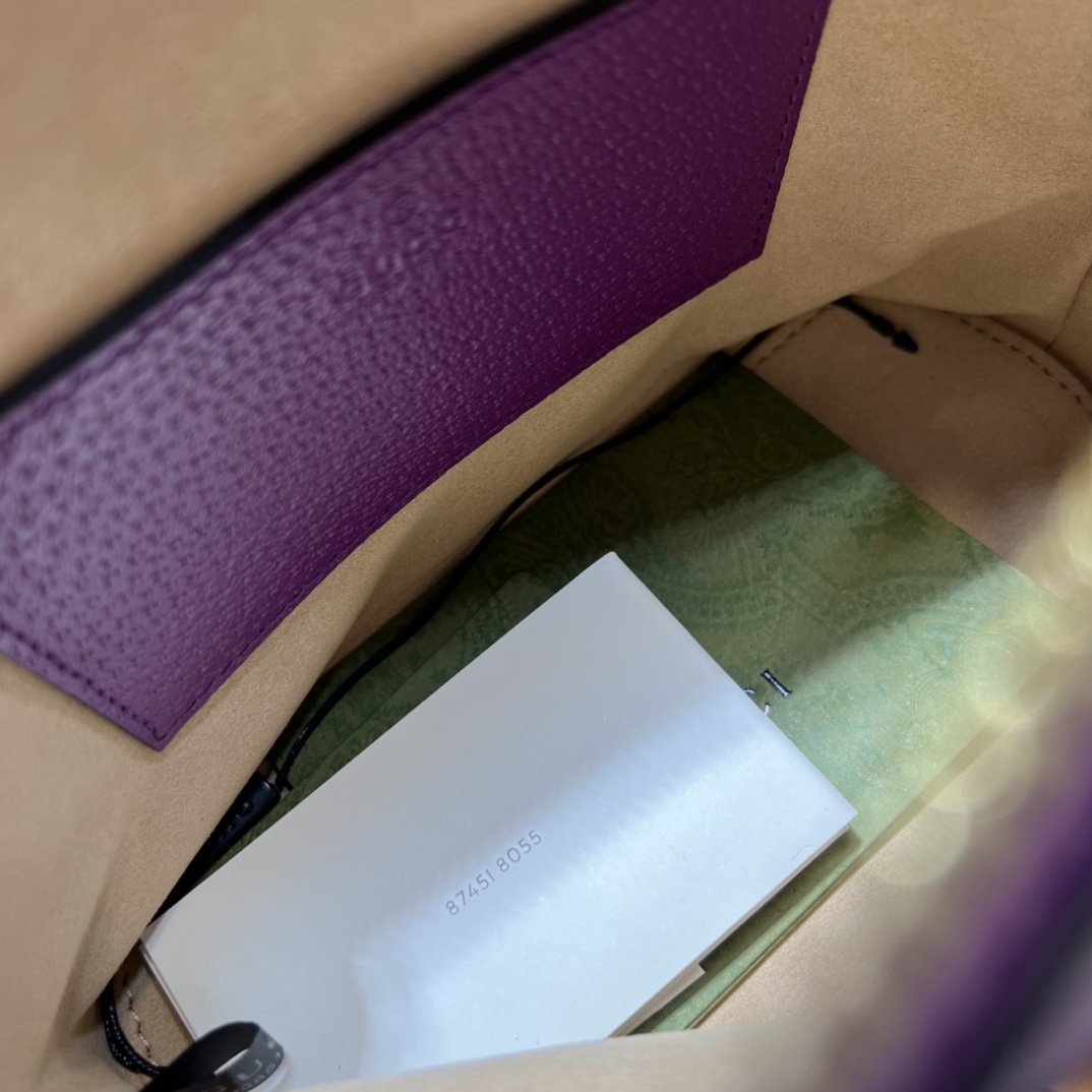 Gvc*1 diana mini tote bag  purple  715775  - 20 x 16x 8.5cm