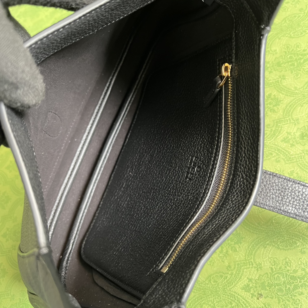 Gvc*1 jackie 1961 small natural grain bag black 636709- 27.5 x 19 x 4cm
