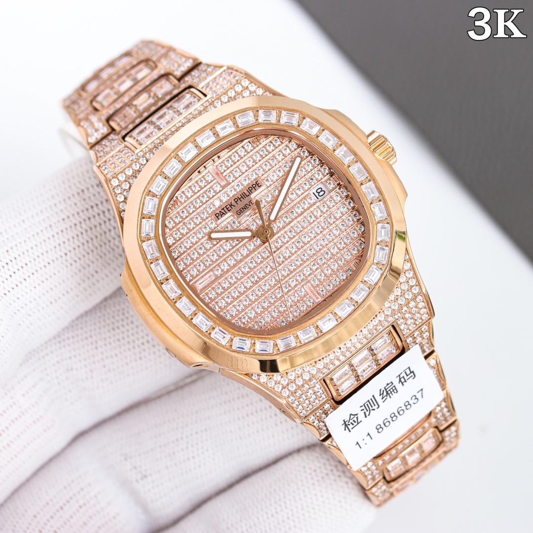 Pat*k Phi1i*penautilus  40 th anniversary full damon pink