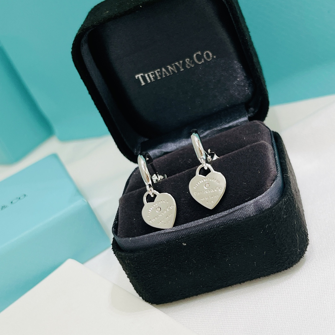 T*f*ny 925 silver earrings 002
