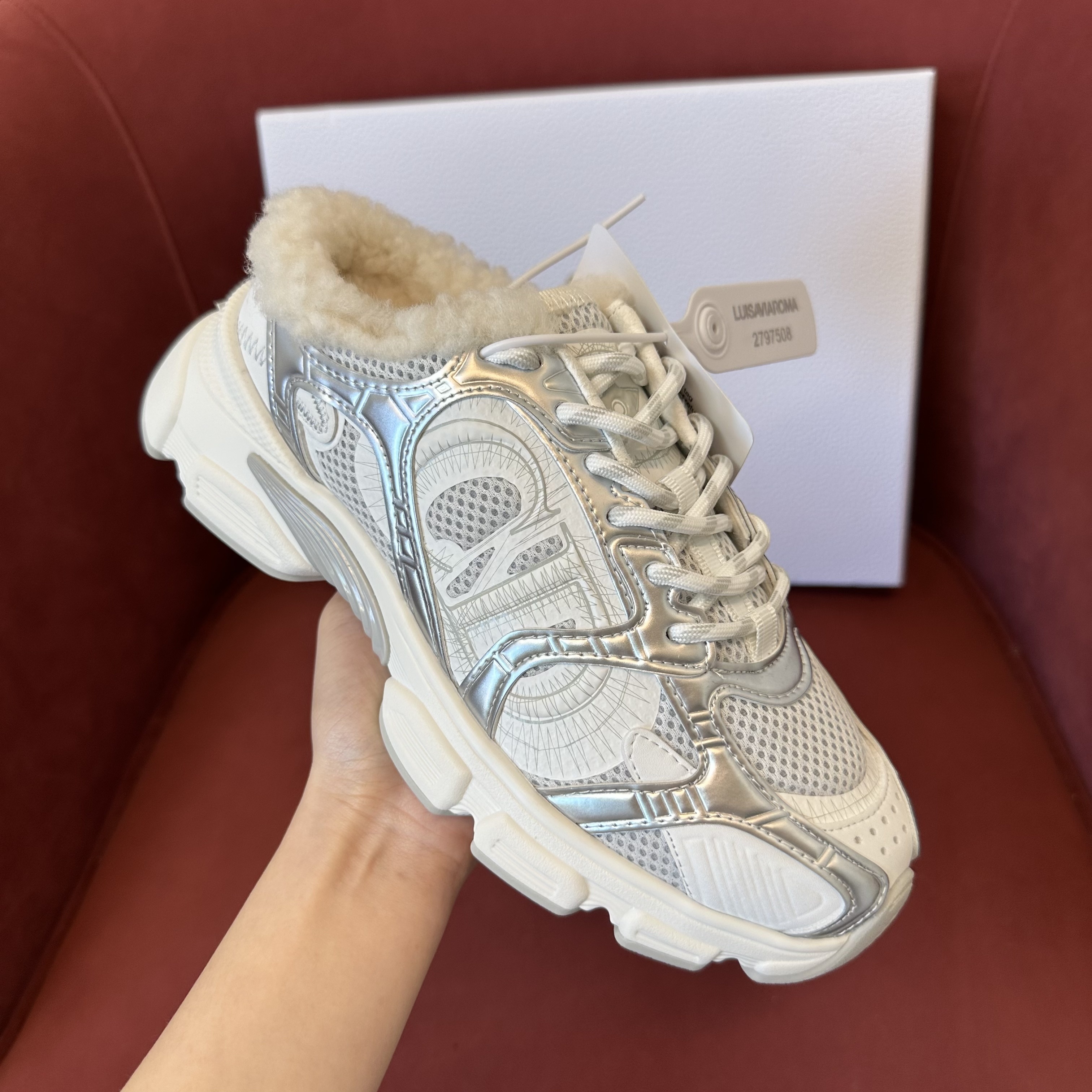 D10r low-top plush sneakers 05